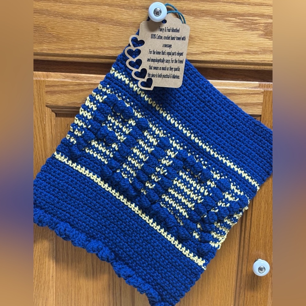 Handmade F*CK Cotton Hand-towel